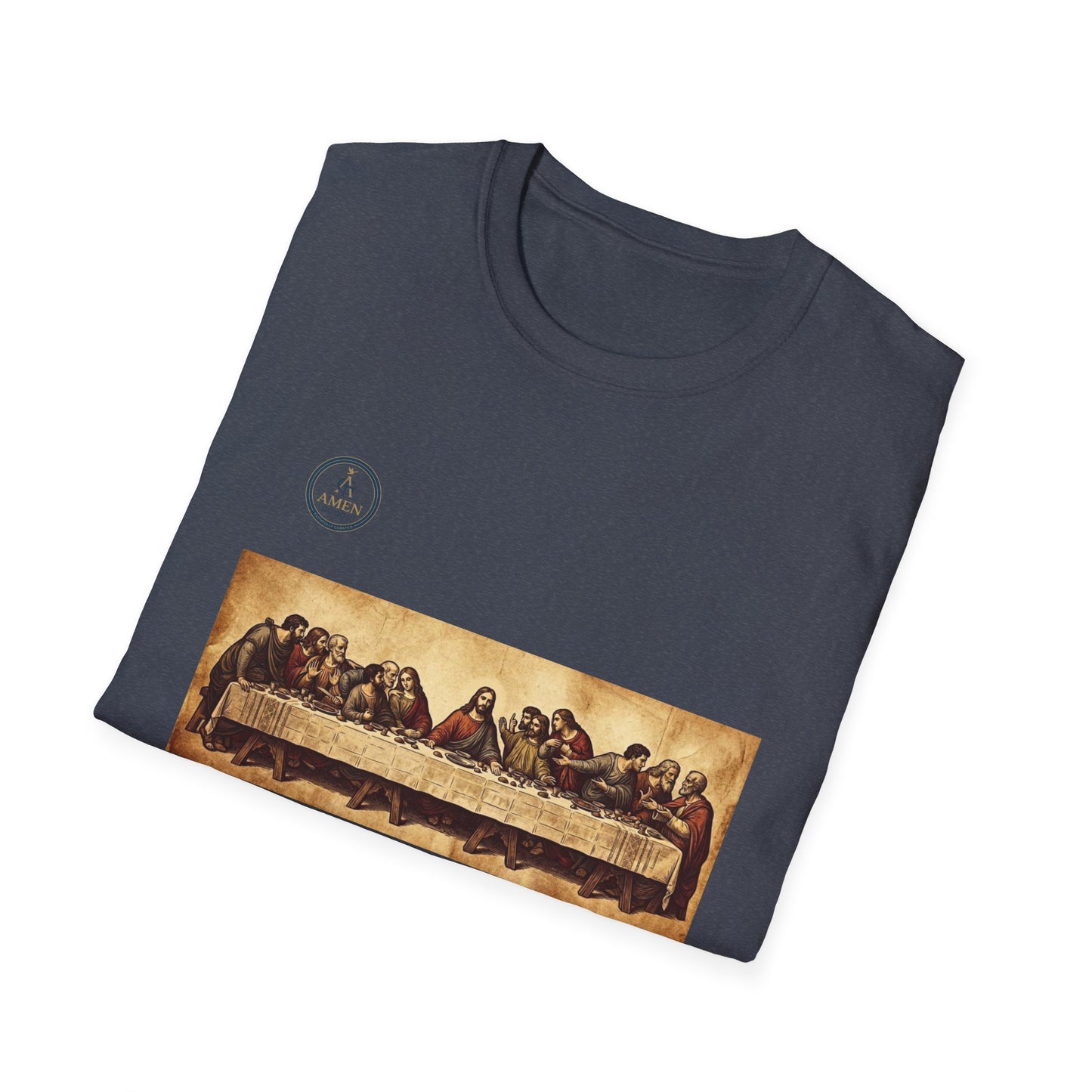 Last Supper Art T-Shirt — Vintage Renaissance Jesus Print