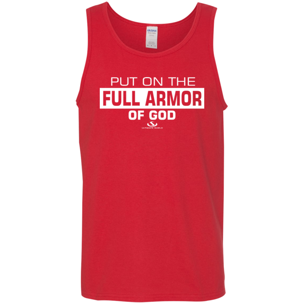 PUT ON THE FULL ARMOR OF GOD Cotton Tank Top 5.3 oz.