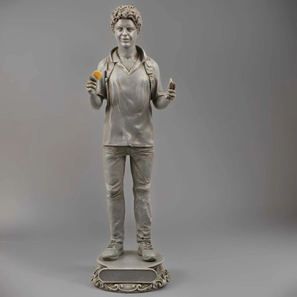 30cm Carlo Acutis Resin Statue Religious Sculpture Ornament for Desktop Home Or Office Decor