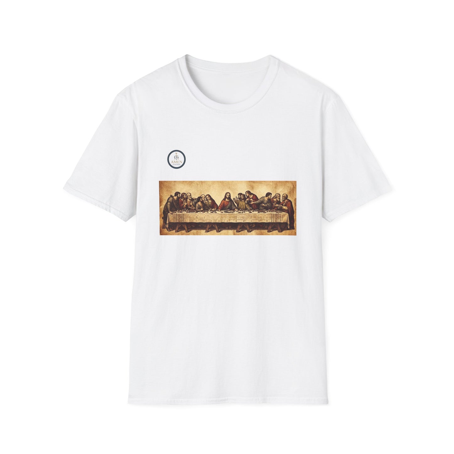 Last Supper Art T-Shirt — Vintage Renaissance Jesus Print