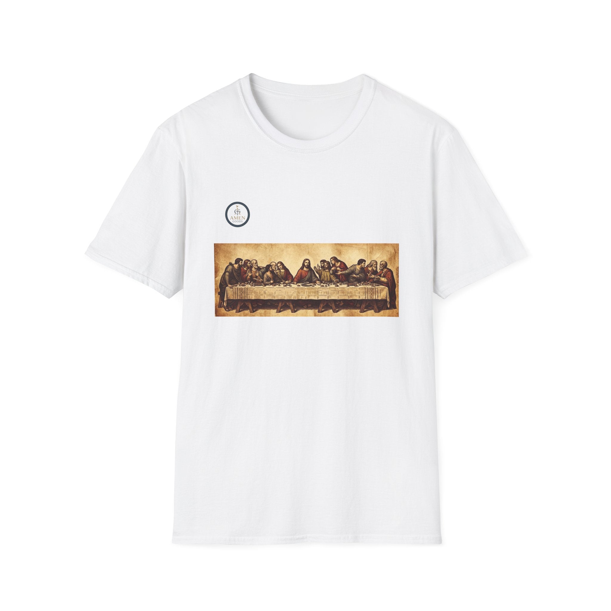 Last Supper Art T-Shirt — Vintage Renaissance Jesus Print