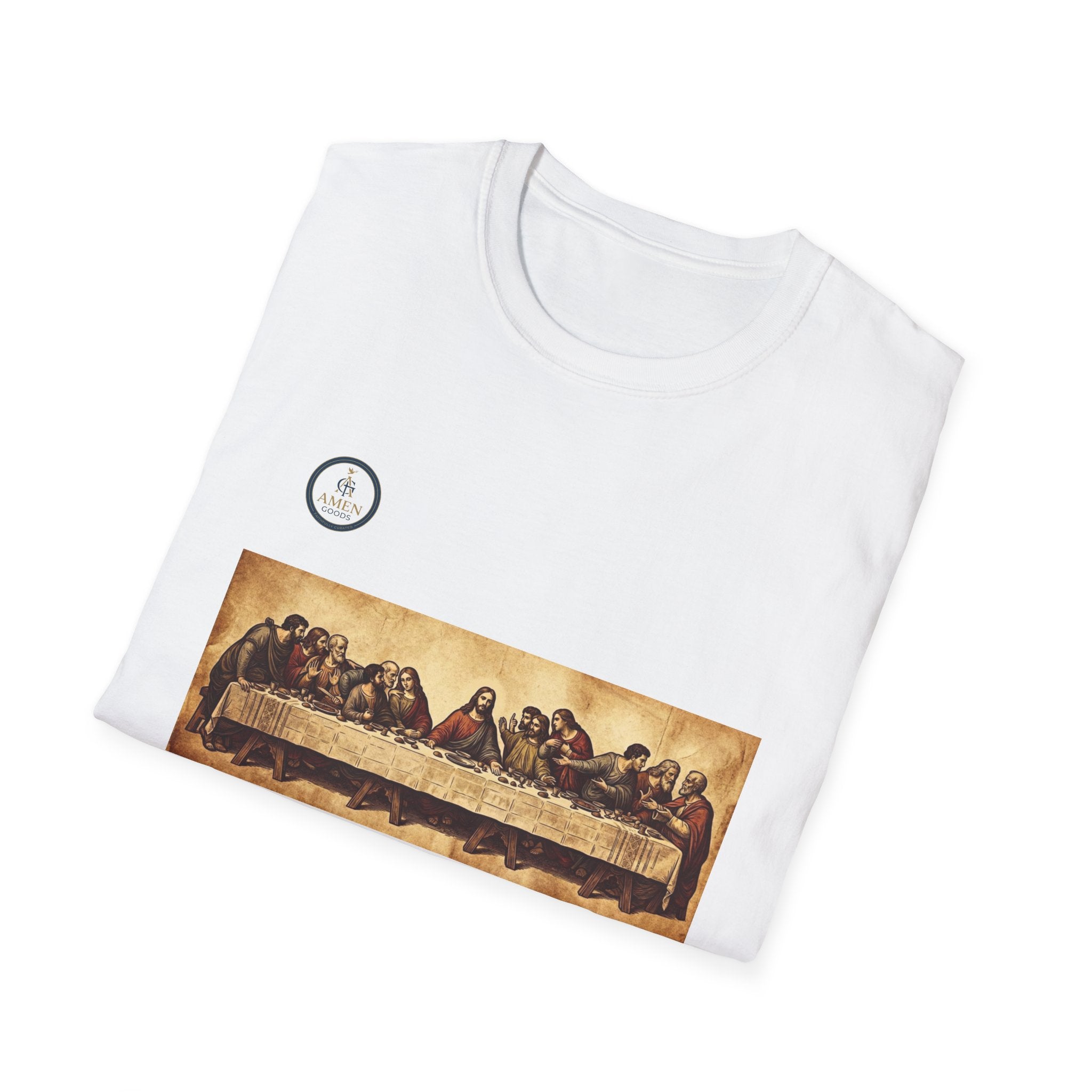 Last Supper Art T-Shirt — Vintage Renaissance Jesus Print