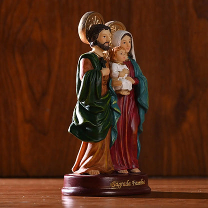 Holy Family Statues Figure Child Jesus Christ Figurine Home Decorative Sculptures Catholic Church Souvenirs Gifts