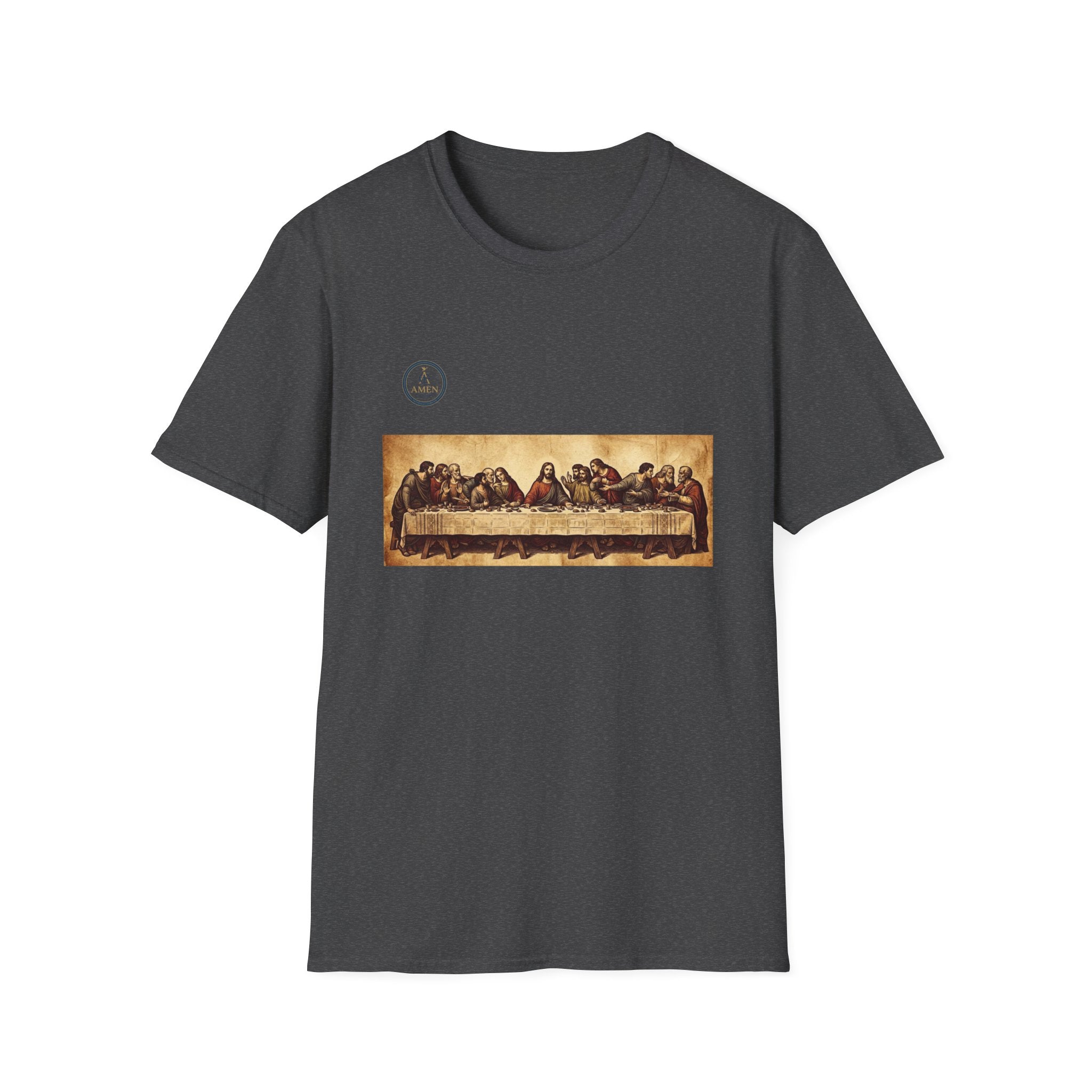 Last Supper Art T-Shirt — Vintage Renaissance Jesus Print
