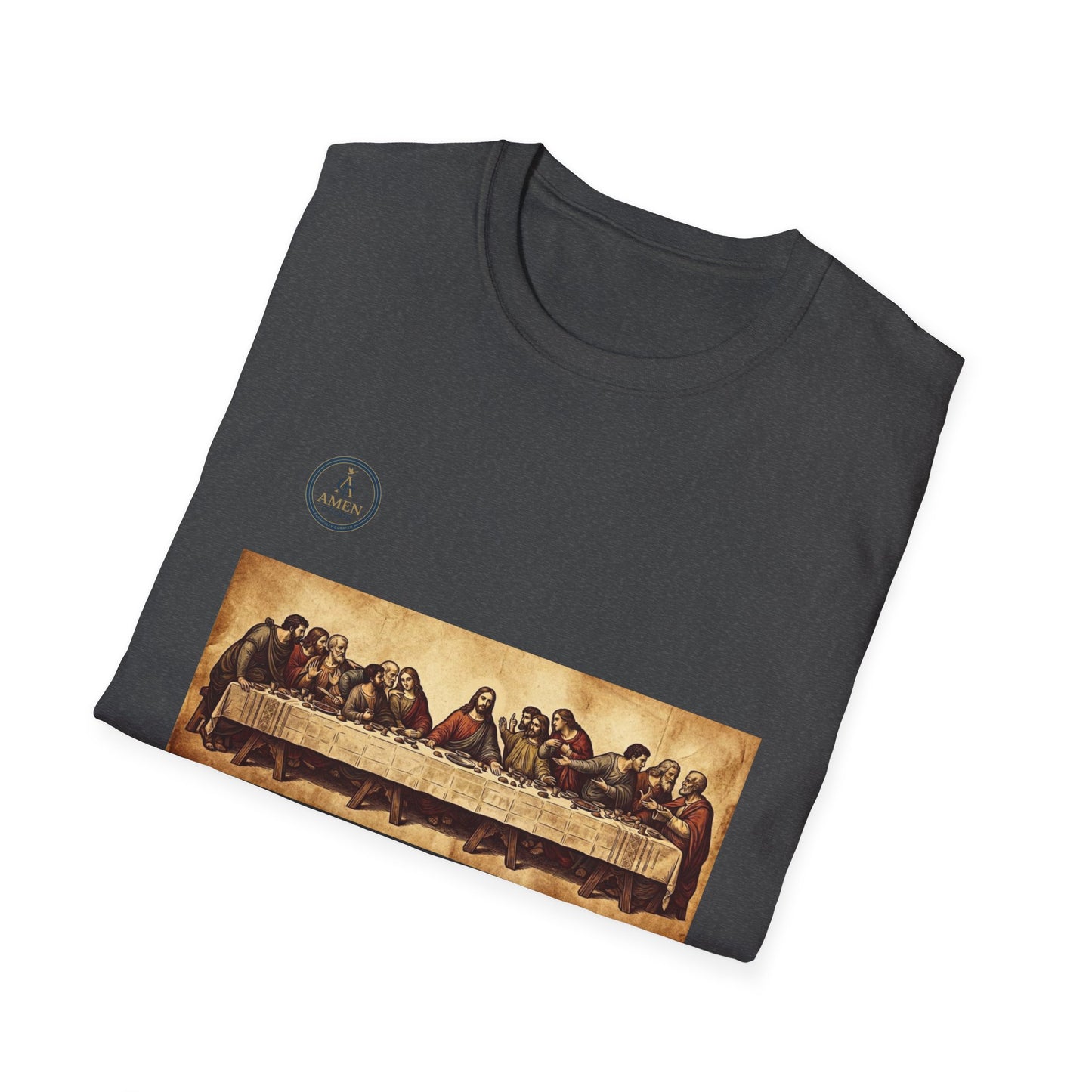 Last Supper Art T-Shirt — Vintage Renaissance Jesus Print