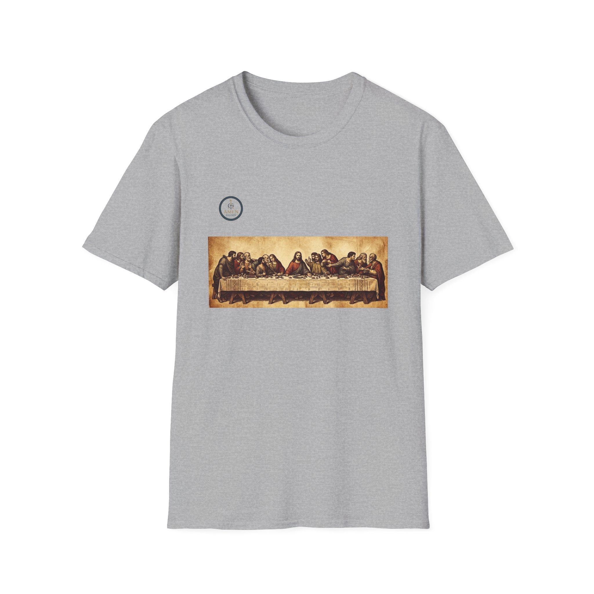 Last Supper Art T-Shirt — Vintage Renaissance Jesus Print