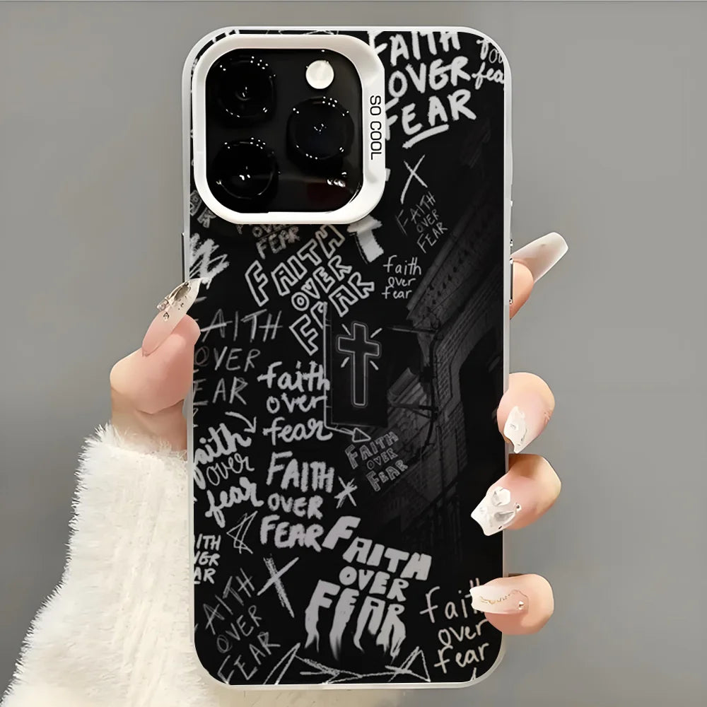 Bible Verse Jesus Christ Phone Case  Phone Case For iPhone 14 16 15 11 12 13 Pro Max Mini Plus Shockproof Cover