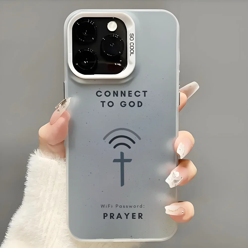 Bible Verse Jesus Christ Phone Case  Phone Case For iPhone 14 16 15 11 12 13 Pro Max Mini Plus Shockproof Cover