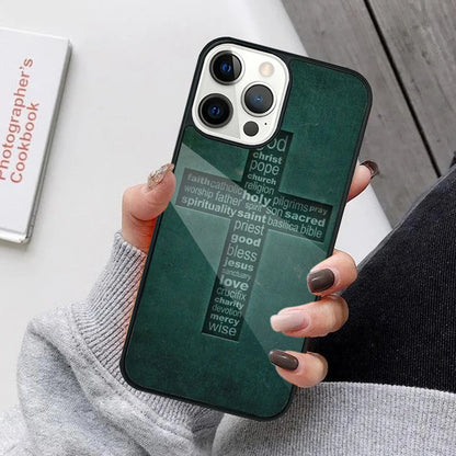 Bible Jesus Christ Christian Quote Phone Case For iPhone 17 Air 16 15 14 12 Pro Max Plus Magsafe Magnetic Wireless Cover