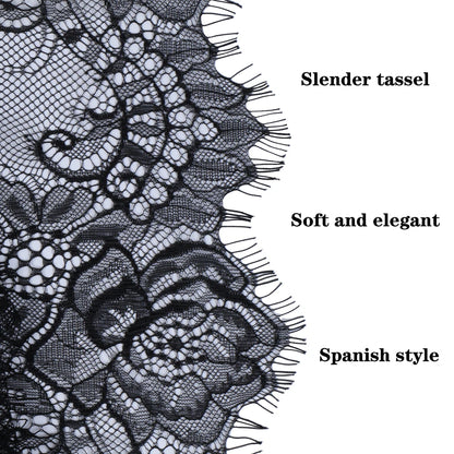 White Women Spanish Mantilla Lace Catholic Veil Chapel Scarf for Church Shawl Head Covering Scarf Mass Shawl Muslim Woman Veil