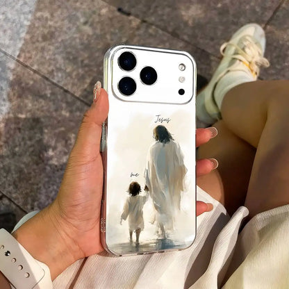 Verses Belief Jesus Bible For iPhone 16,13,12,11,17,14,15,Pro,Max,Plus,X,XS,XR,SE,Mini Transparent Soft silicone Case