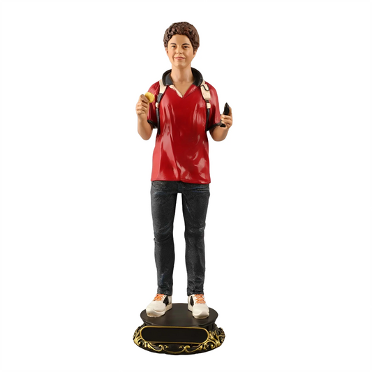 30cm Carlo Acutis Resin Statue Religious Sculpture Ornament for Desktop Home Or Office Decor