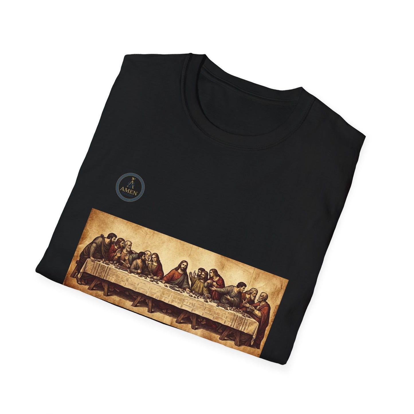 Last Supper Art T-Shirt — Vintage Renaissance Jesus Print