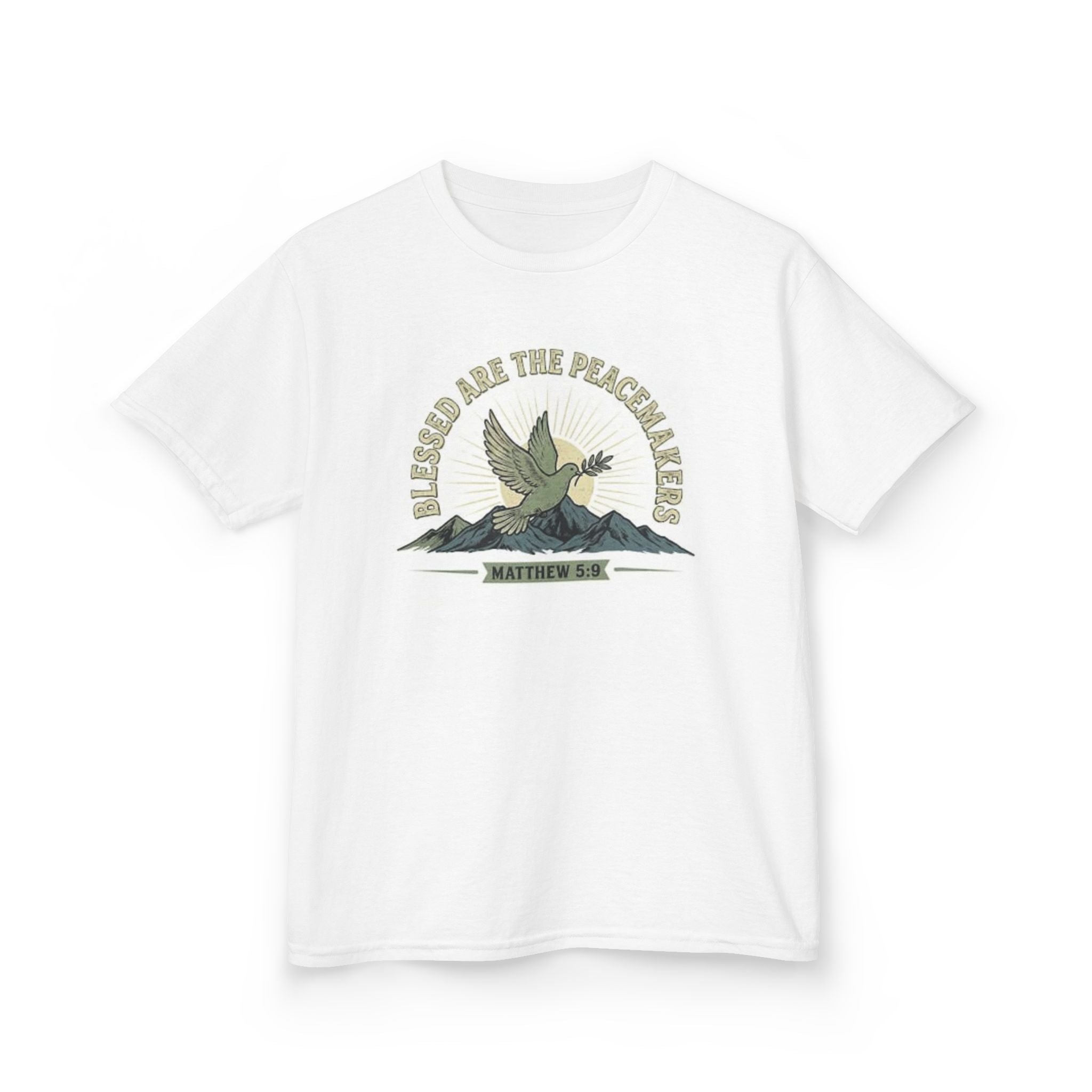 Children of God Dove Tee — "Wear Peace, Share Peace" Kids T‑Shirt