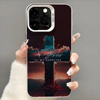 Bible Verse Jesus Christ Phone Case  Phone Case For iPhone 14 16 15 11 12 13 Pro Max Mini Plus Shockproof Cover