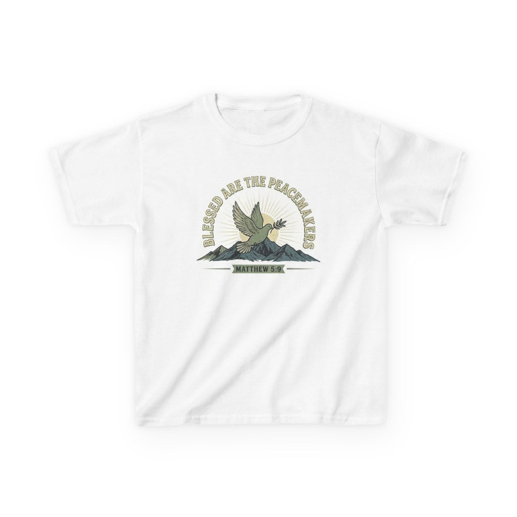 Children of God Dove Tee — "Wear Peace, Share Peace" Kids T‑Shirt