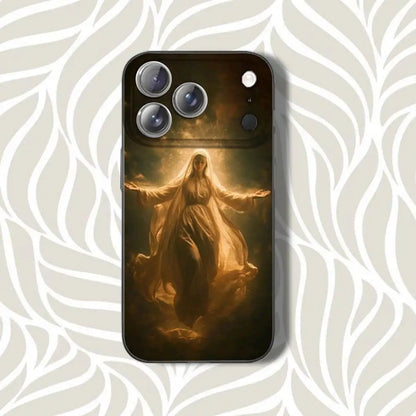 V-Virgen Mary B-BibleS Phone Case For iPhone 16,14,11,17,13,15,12,Air,Plus,Pro,Max,E,Mini Frosted for MagSafe Magnetic Grey