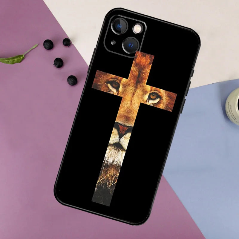 Bible Verse Christian Quote Silicone Case For iPhone 17 15 14 13 12 11 Pro Max 16 Plus 12 13 Mini 16e 17 Air Back Cover