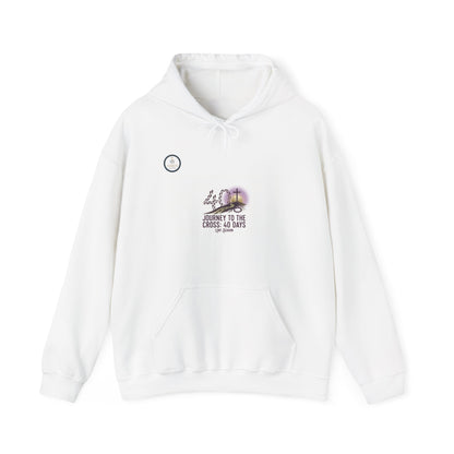 Hoodie — 40 Days Journey To The Cross Easter Christian Pullover