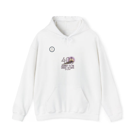Hoodie — 40 Days Journey To The Cross Easter Christian Pullover