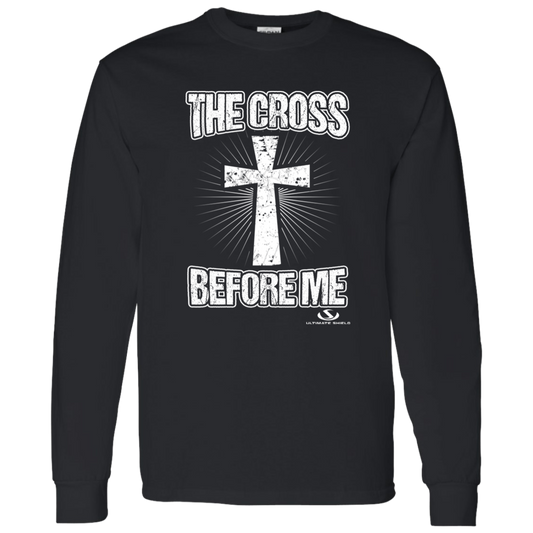 THE CROSS BEFORE ME  LS T-Shirt 5.3 oz.