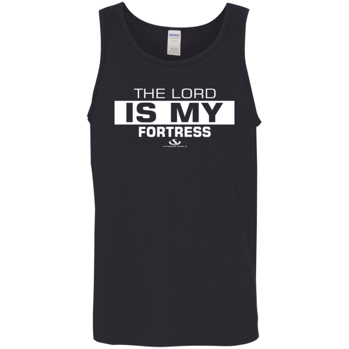 THE LORD IS MY FORTRESS  Cotton Tank Top 5.3 oz.