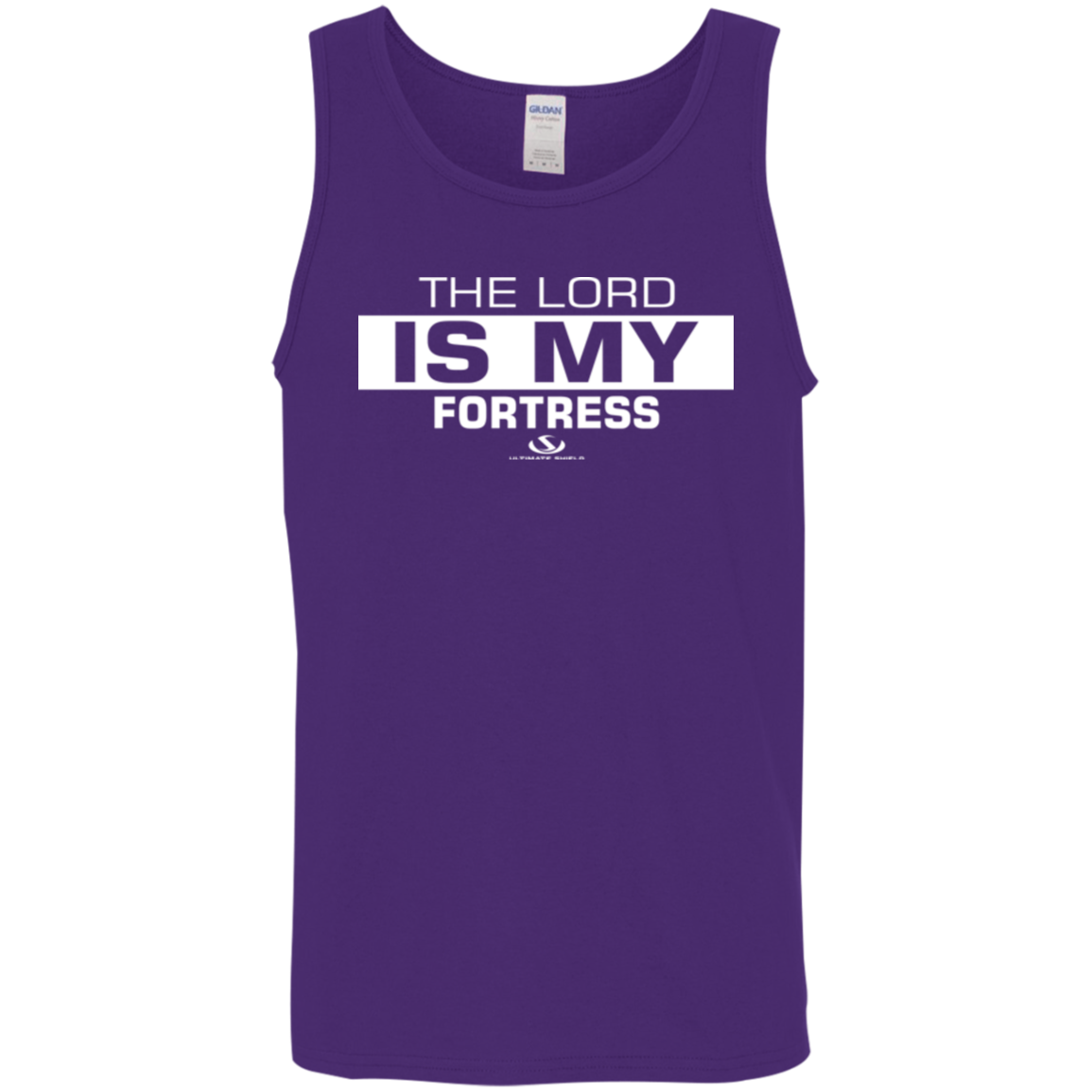 THE LORD IS MY FORTRESS  Cotton Tank Top 5.3 oz.