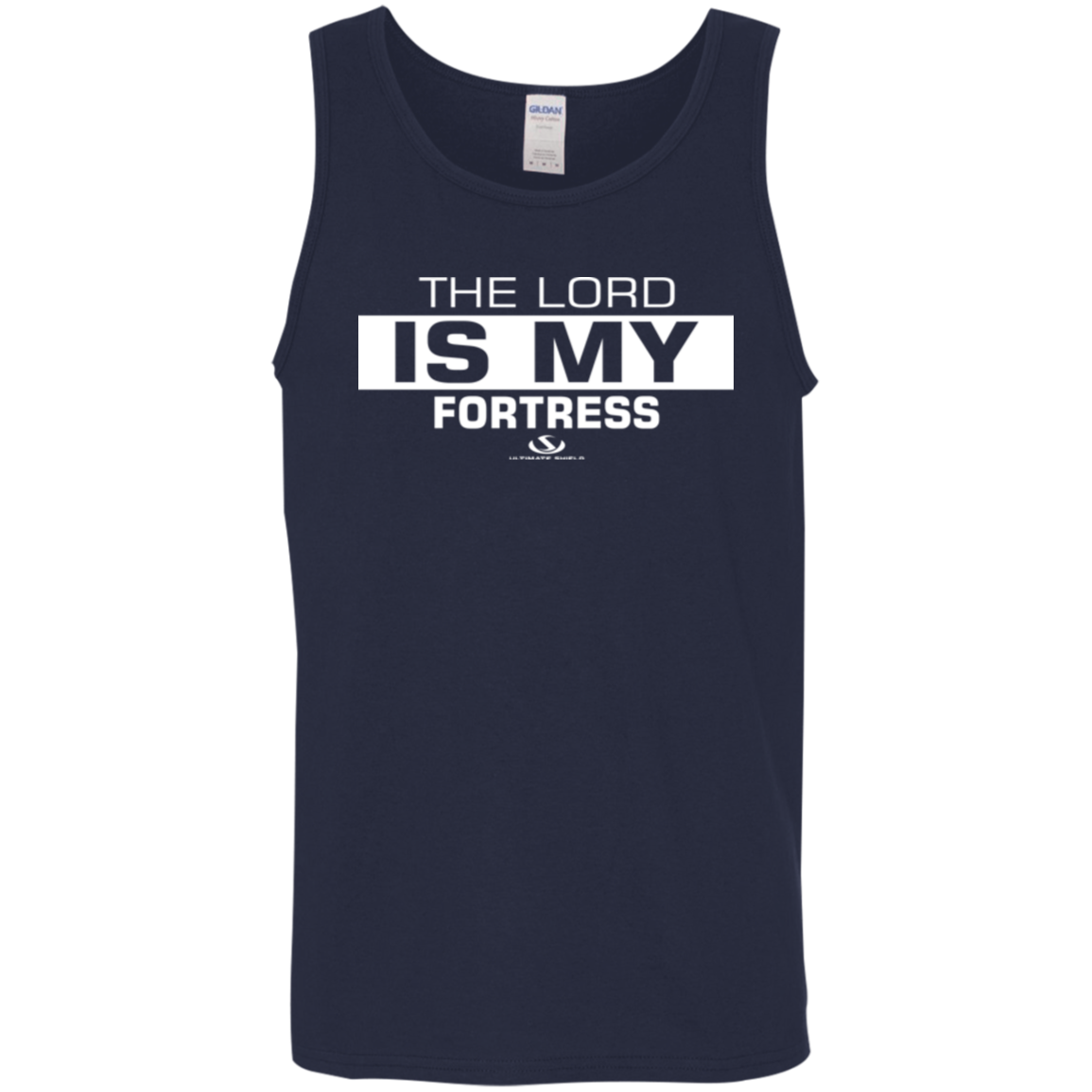 THE LORD IS MY FORTRESS  Cotton Tank Top 5.3 oz.