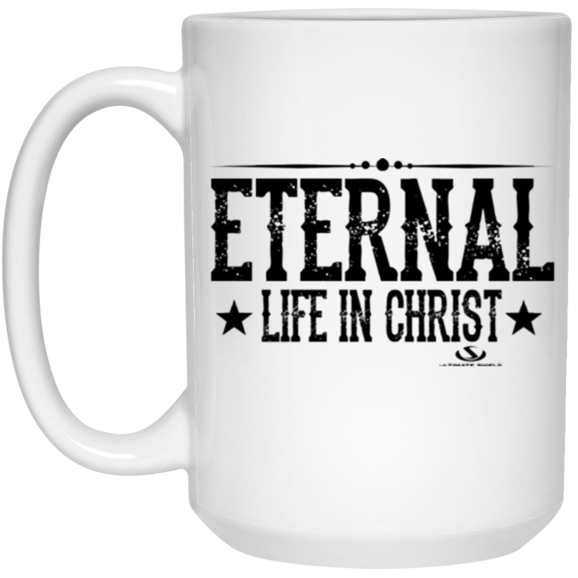 EXALTED CHRIST 15 oz. White Mug