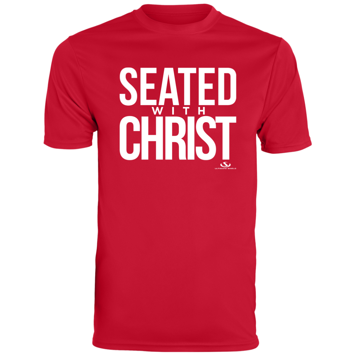 SEATED WITH CHRIST Men's Moisture-Wicking Tee