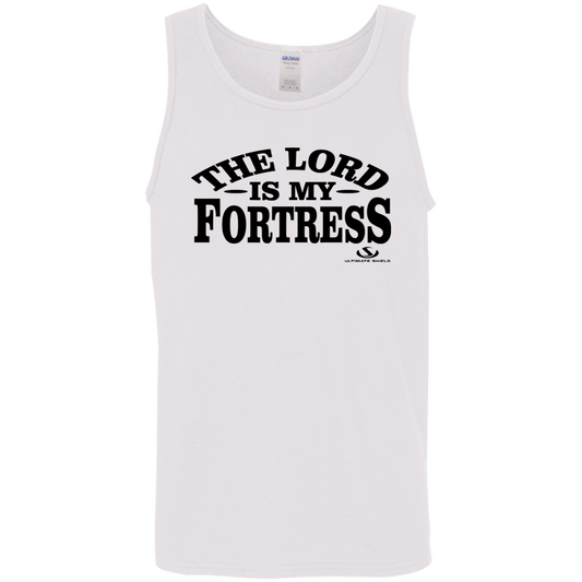 THE LORD IS MY FORTRESS  Cotton Tank Top 5.3 oz.