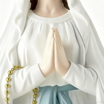 Virgin Mary Statue Religious Sculpture Decoration Desktop Catholic Mary Figurines For Home Wedding Church Display School
