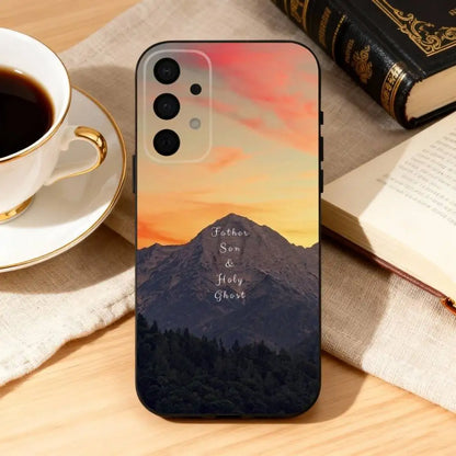 Jesus Bible Verse Spanish  Phone Case For Samsung Galaxy A73,A72,A71,A70,A53,A52,A51,Soft Silicone Black Cover