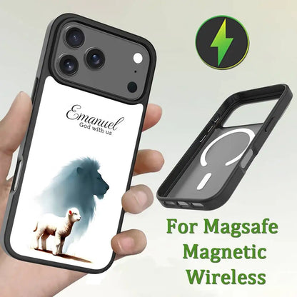 Verses Belief Jesus Bible Phone For iPhone 17,12,11,16,15,13,14,Pro,Max,Plus,Mini, For Magsafe,Magnetic Wireless Charging Case