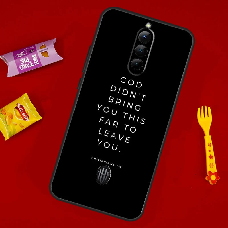 Bible Verse Philippians Jesus Christ Phone Case For ZTE Nubia Red Magic 11 Pro Plus 10 10S 9 9S 8 8S 6S 7S 6 7 Pro 10 Air Cover
