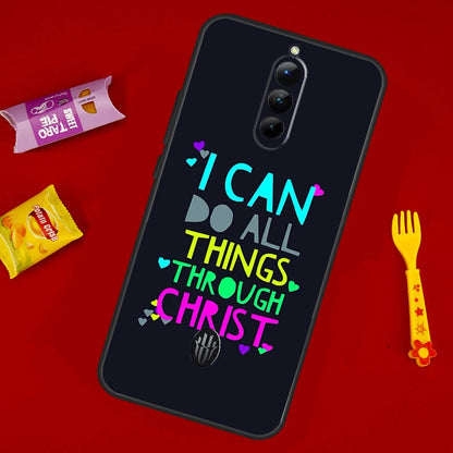 Bible Verse Philippians Jesus Christ Phone Case For ZTE Nubia Red Magic 11 Pro Plus 10 10S 9 9S 8 8S 6S 7S 6 7 Pro 10 Air Cover