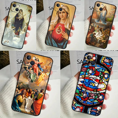 Virgin Mary of Hope Catholic Art Case For Samsung Galaxy A13 A53 A33 A23 A06 A56 A16 A36 A55 A35 A17 A54 A34 A14 A52 A32 A15