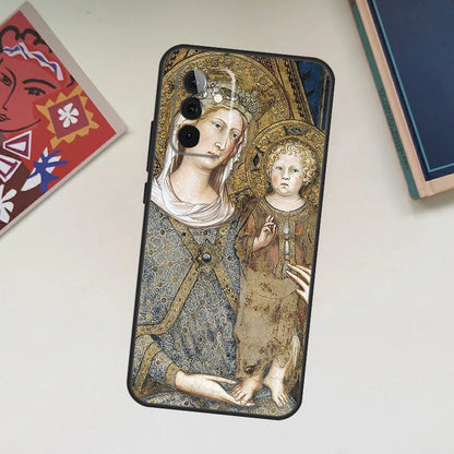 Virgin Mary of Catholic Religious For Samsung Galaxy A33 A53 A13 A23 A52 A32 A22 A12 A51 A71 A15 A25 A14 A34 A54 Phone Case