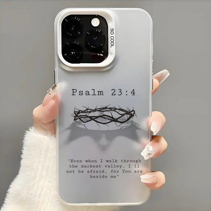 Bible Verse Jesus Christ Phone Case  Phone Case For iPhone 14 16 15 11 12 13 Pro Max Mini Plus Shockproof Cover