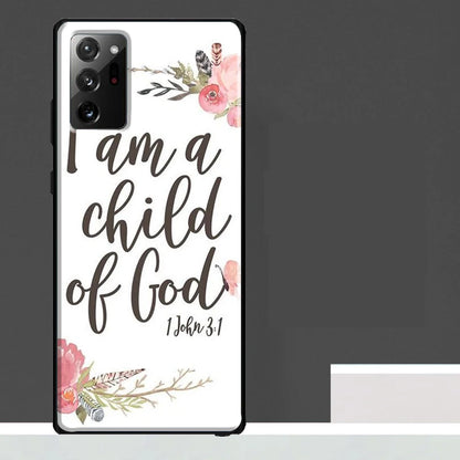 Bible Verse Quotes Case For Samsung Galaxy S25 S24 S23 Ultra S9 S10 S20 S21 S22 Plus S23 FE S25 FE Phone Cover