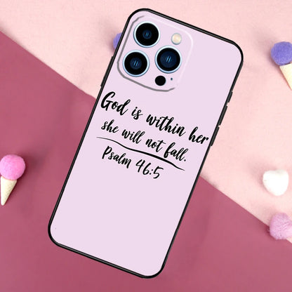 Bible Quotes Jesus God Phone Case For iPhone 17 Pro Max 17 Air 16E 13 12 Mini 15 14 Plus 11 16 Pro Max Back Cover