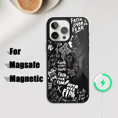 Bible Verse Jesus Christ Phone Case For iPhone 16,15,14,13,12,11,Plus,Pro,Max Mini Magsafe Magnetic Wireless Charging