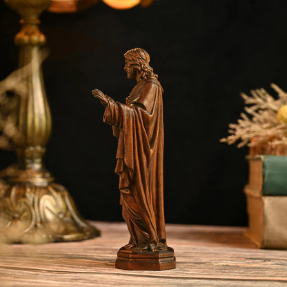 Crafts YS statue ornaments office accessories decorations cross-border creative handmade solid wood carving